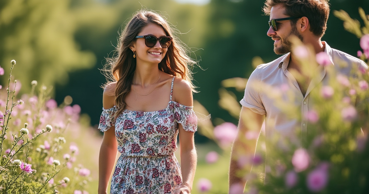 Sommer-Outfit Herren mit leichten Stoffen und hellen Farben